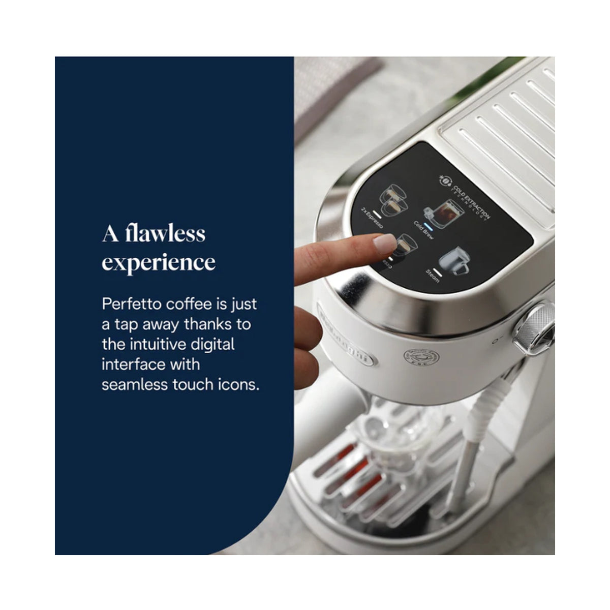 DeLonghi Dedica Duo White Harmony EC890.WI