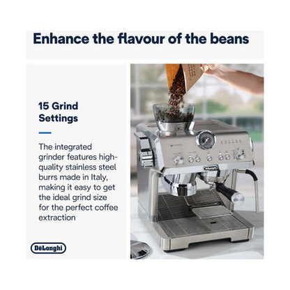 DeLonghi La Specialista Opera Manual Pump Espresso Machine EC9555.M