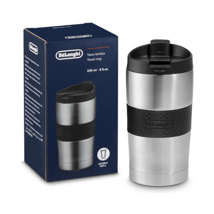 DeLonghi Thermal Travel Cup Stainless Steel 235ml DLSC074