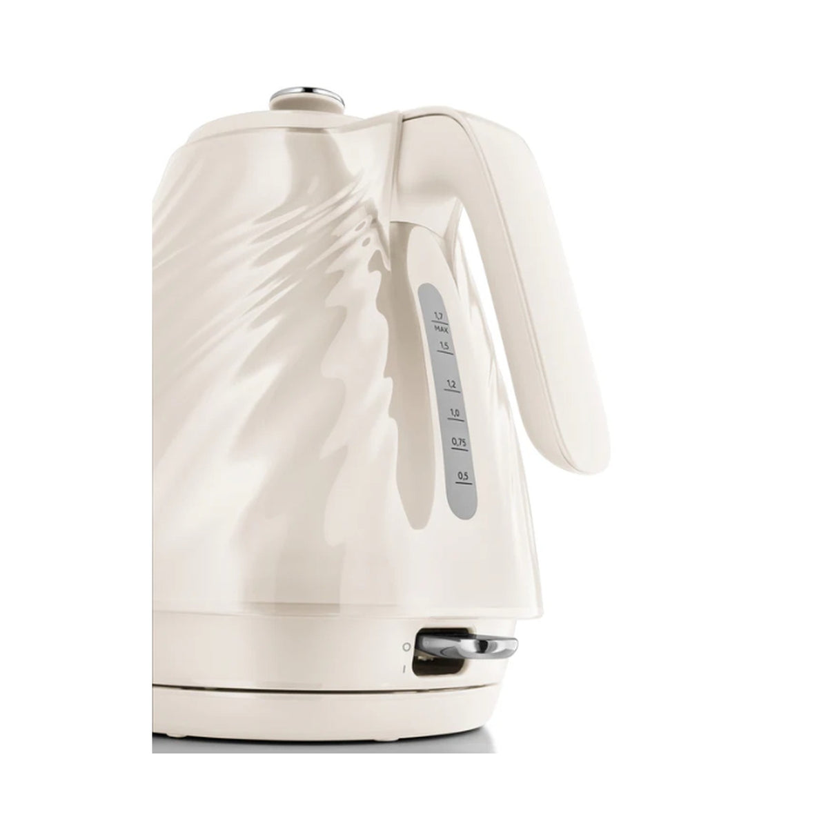 DeLonghi Ballerina Seta Electric Kettle 1.7L Silk Beige - KBDS3001.CR