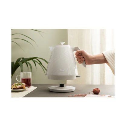 DeLonghi Ballerina Seta Electric Kettle 1.7L Silk Beige - KBDS3001.CR