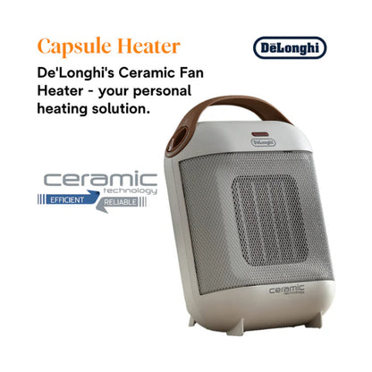 Delonghi Ceramic Fan Heater HFX3018.WH