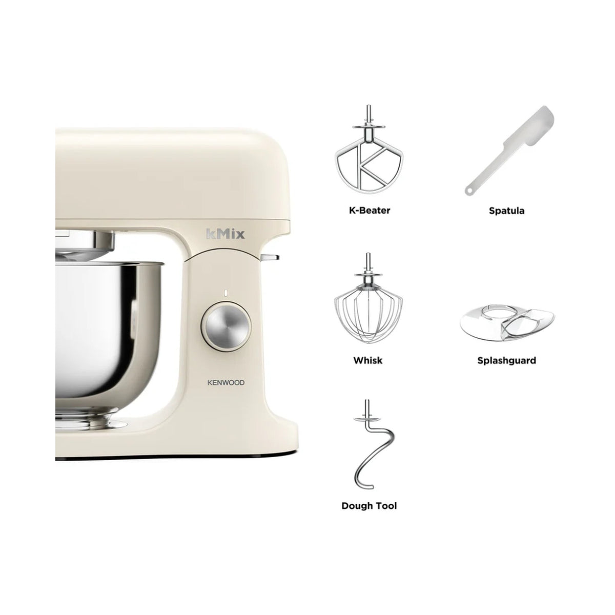 Kenwood kMix Stand Mixer Matt Cream KMX751ACR
