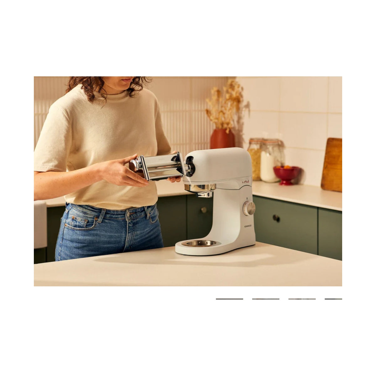Kenwood kMix Stand Mixer Matt White KMX751AWH