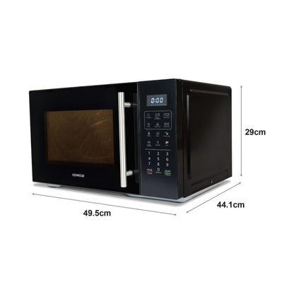 Kenwood - Microwave Oven with Grill Black 29L MWZ30.000BK