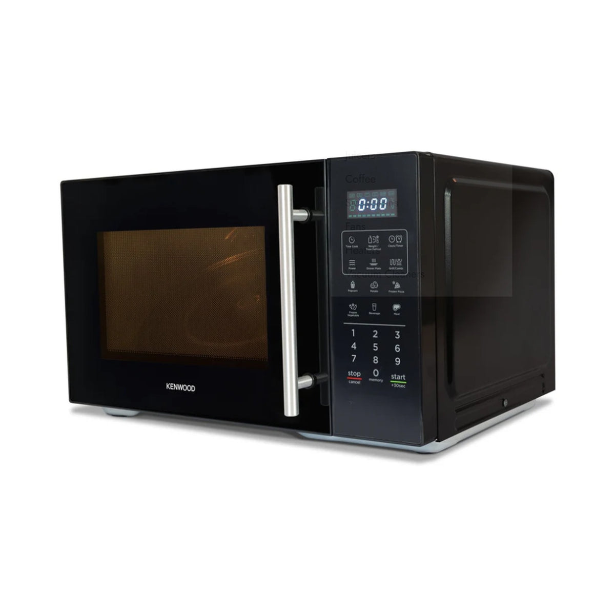 Kenwood - Microwave Oven with Grill Black 29L MWZ30.000BK