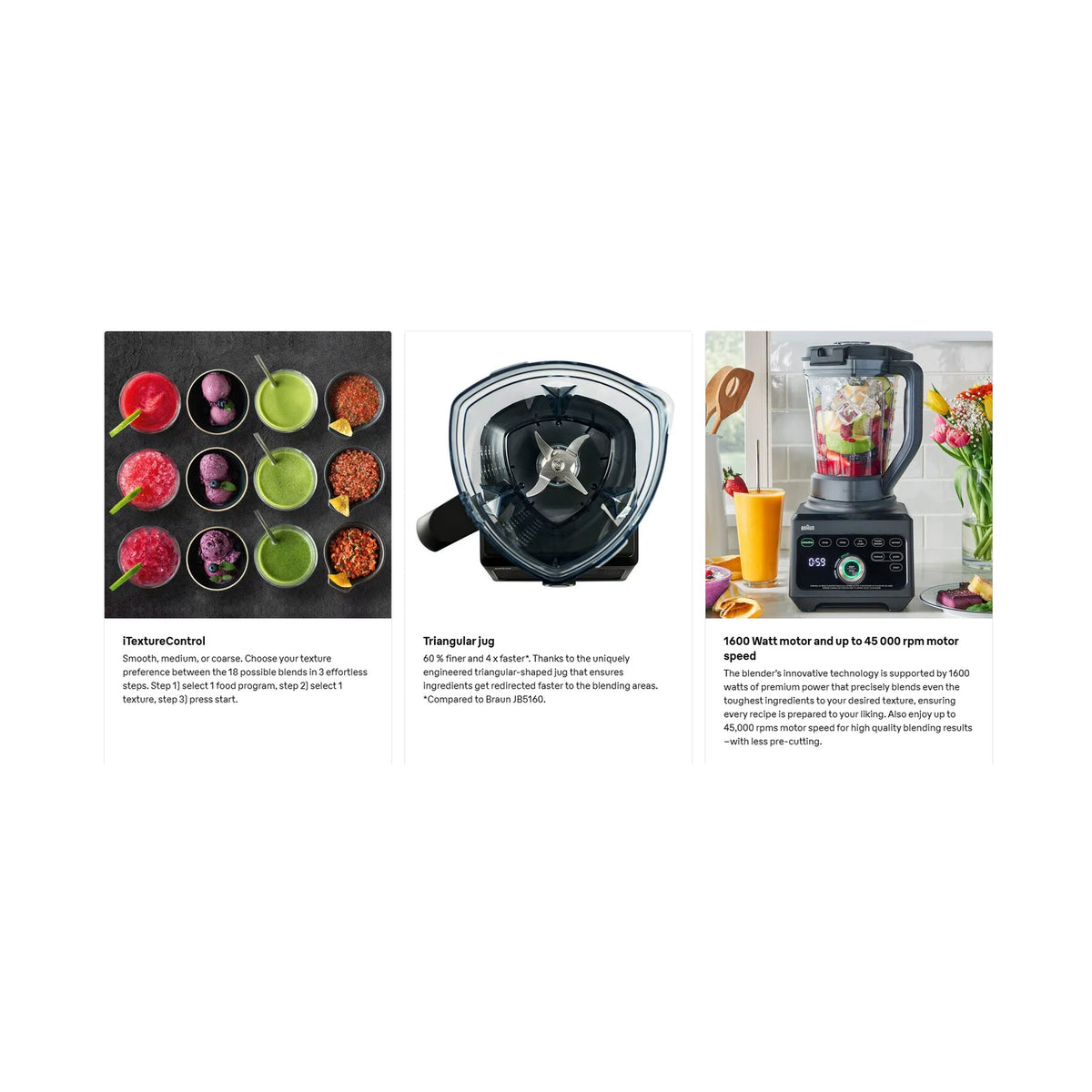 Braun PowerBlend 9 with Smoothie 2GO Bottle JB9042BK