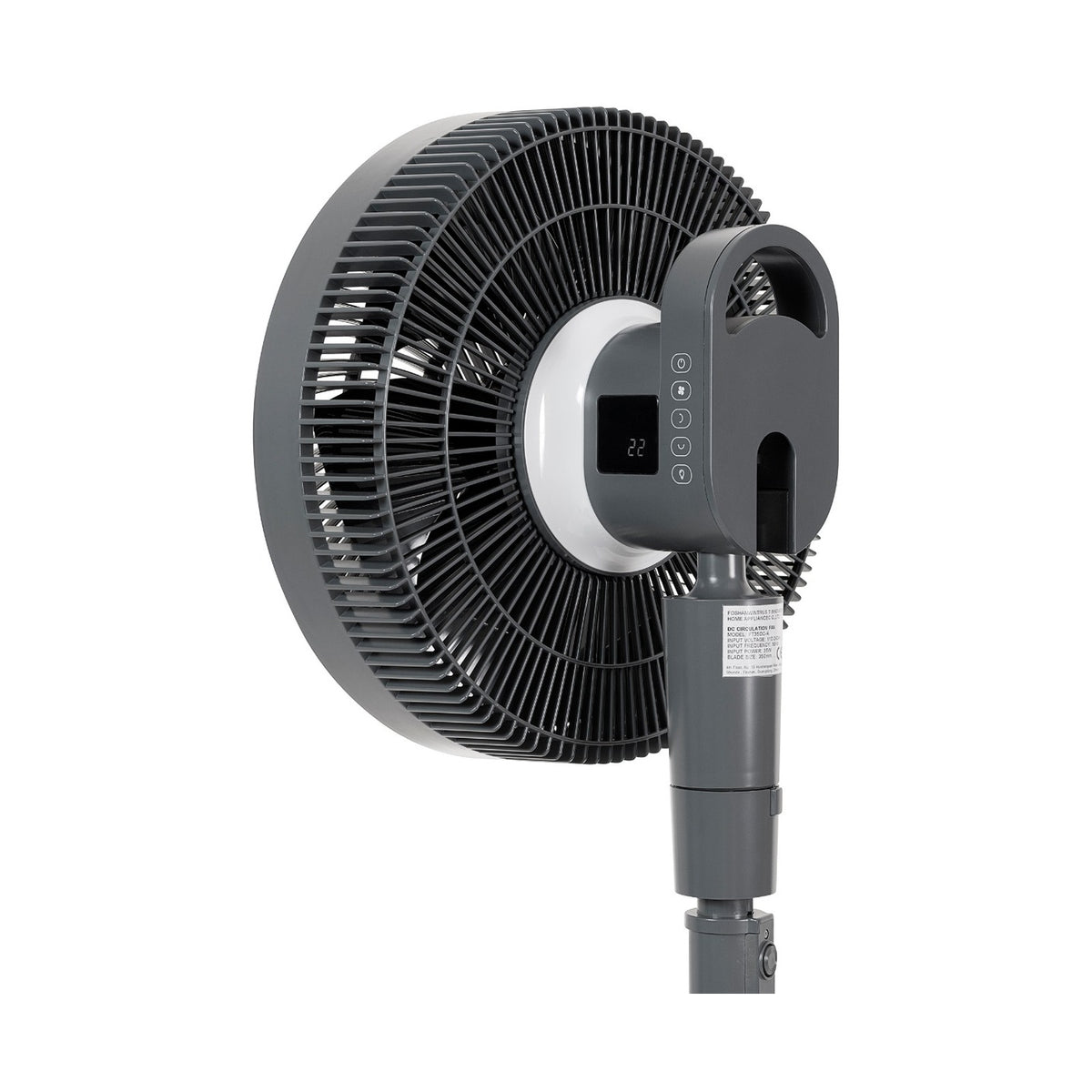 Russell Hobbs 35cm Rechargeable Circulation Fan Grey RHRCF35