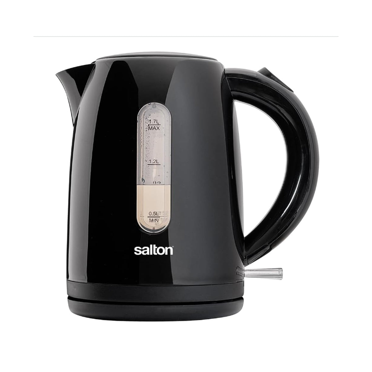 Salton Plastic Black 1.7L Kettle SPK01B