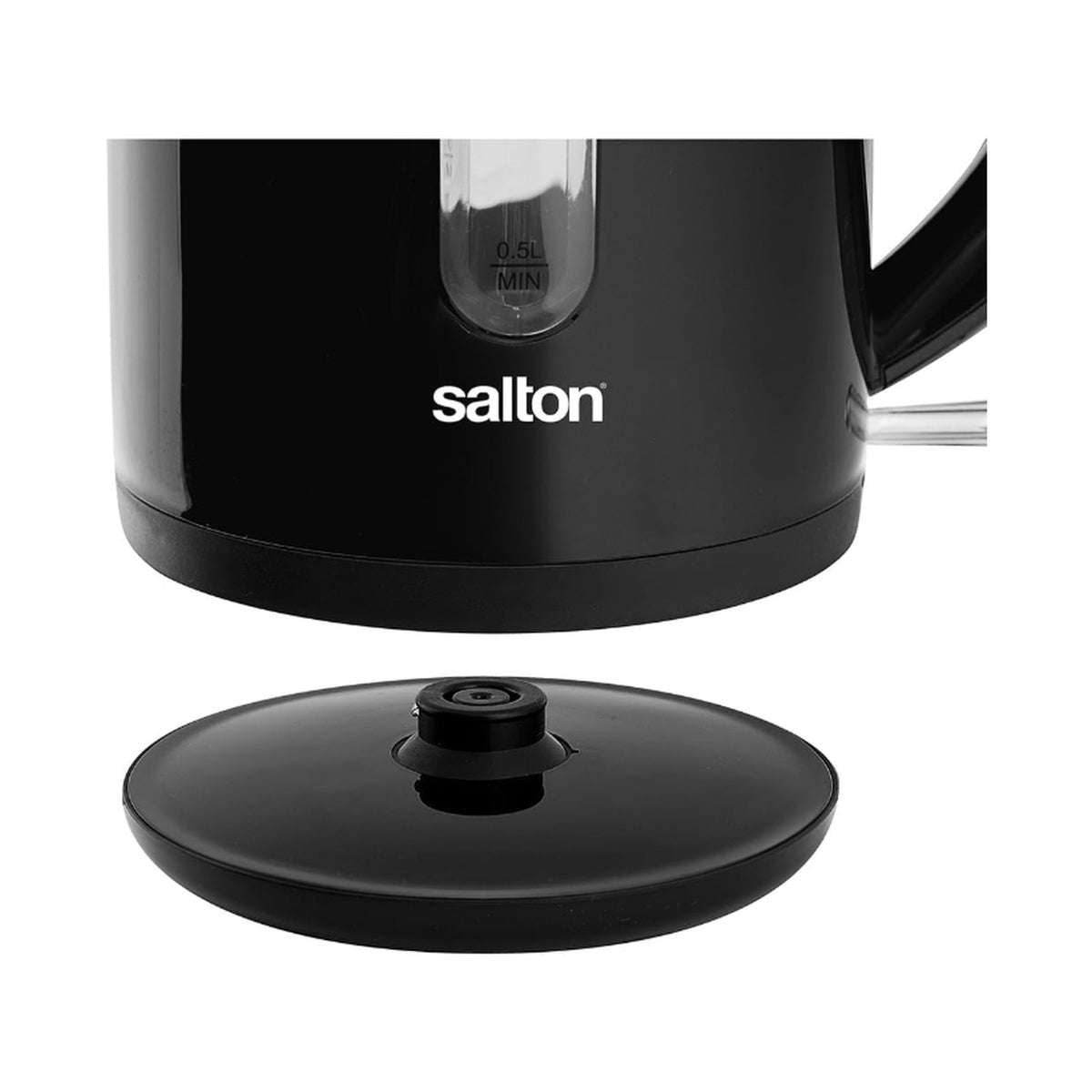 Salton Plastic Black 1.7L Kettle SPK01B