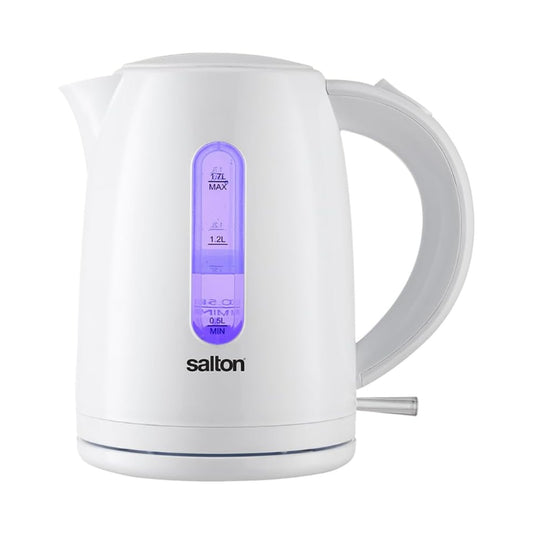 Salton Plastic White 1.7LKettle SPK01W