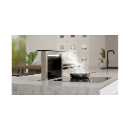 Falco 60cm Down Draft Glass Extractor FAL-60-DDG-BG