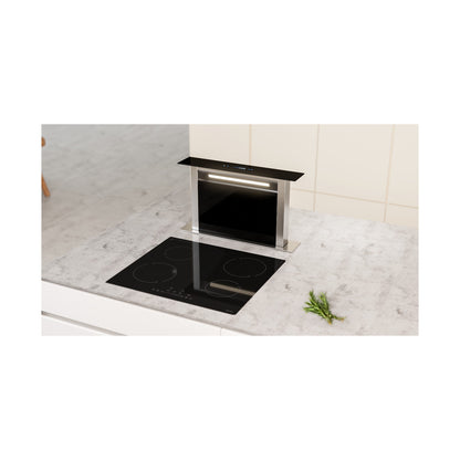 Falco 60cm Down Draft Glass Extractor FAL-60-DDG-BG
