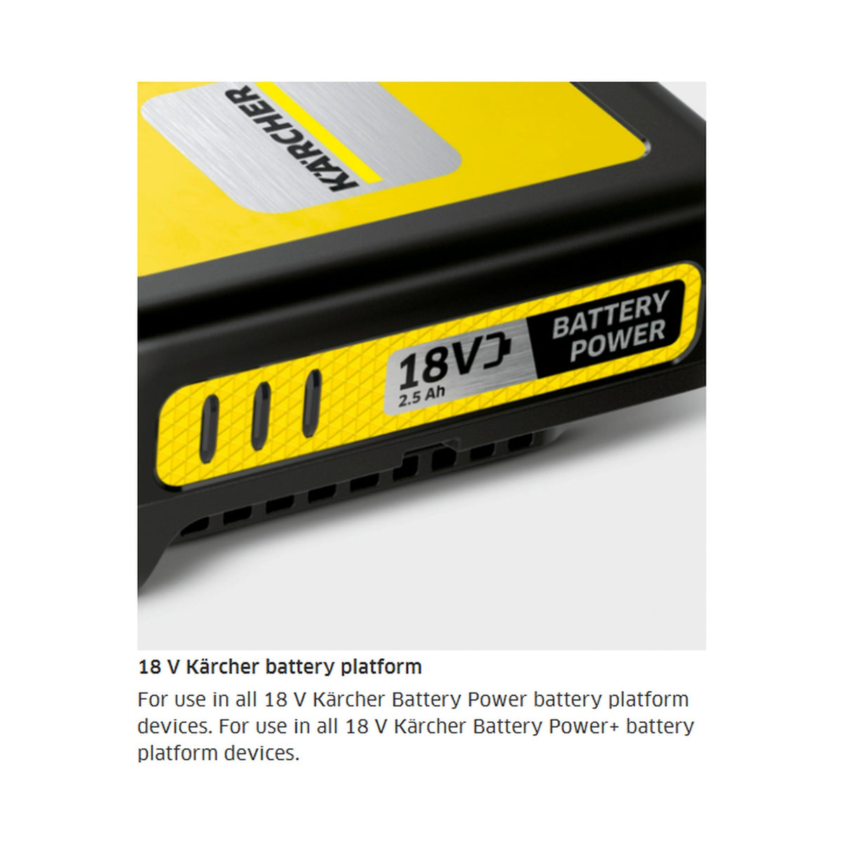 Karcher 18V / 2.5Ah Battery
