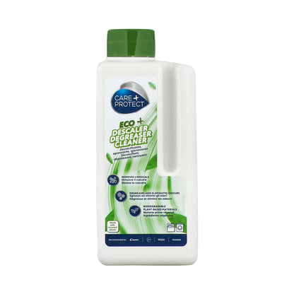 Care + Protect ECO+ 3 in 1 Liquid (250ml) universal descaler, degreaser and sanitizer for dishwashers and washing machines