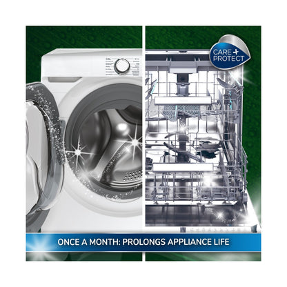 Care + Protect ECO+ 3 in 1 Liquid (250ml) universal descaler, degreaser and sanitizer for dishwashers and washing machines