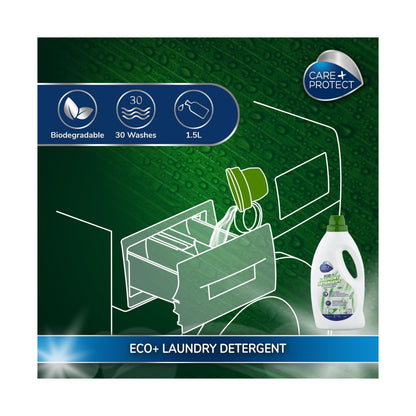 Care + Protect ECO+ Laundry Detergent (1,5L) for hand and machine laundry