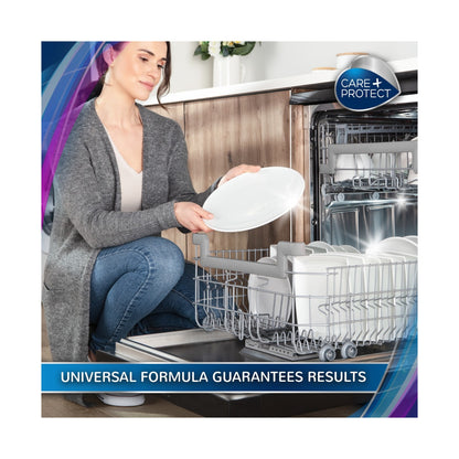 Care + Protect All - In - One Dishwasher Gel (750ml) Degreaser, Rinse Aid, Salt, Odor Eliminator