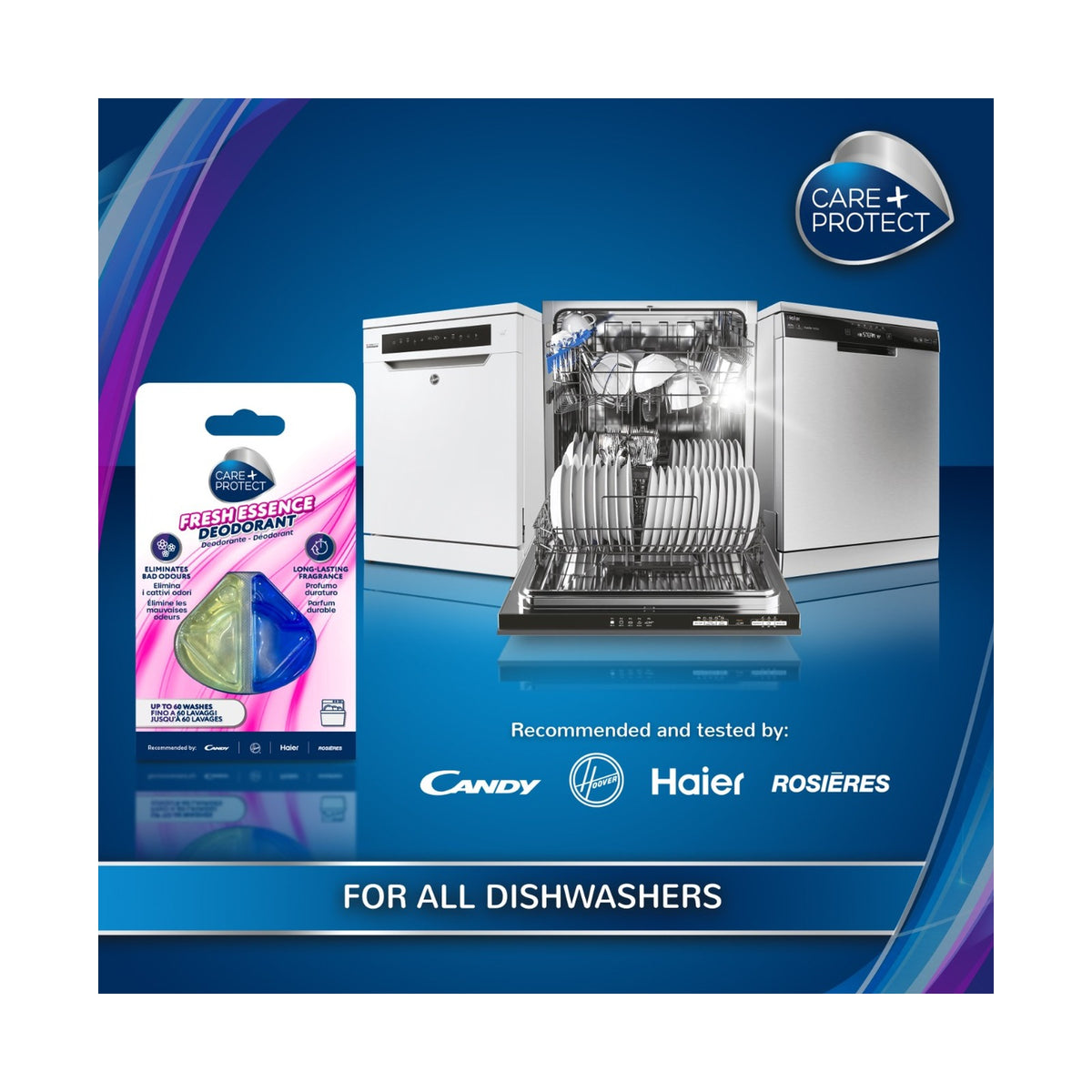 Care + Protect Universal Fresh Essence Diswaher Deodorant (1 Shell)