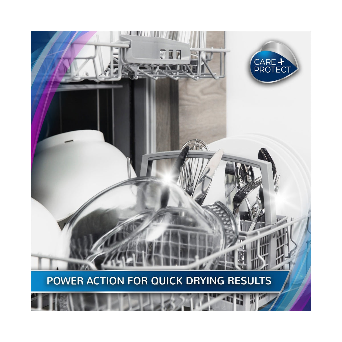 Care + Protect Ultra Shine Dishwasher Rinse Aid (500ml)