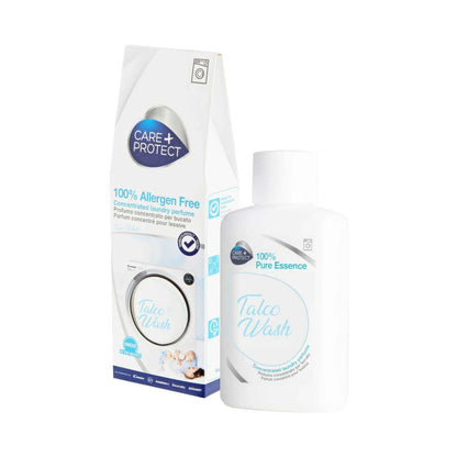 Care + Protect 100% Allergen Free Pure Essence Concentrated Laundry Perfume (100ml) - Talcum Wash 