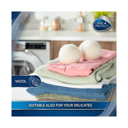 Care + Protect Scented Drying Balls (2x Wool Balls, 1x Essence) Reduce drying time by 50%