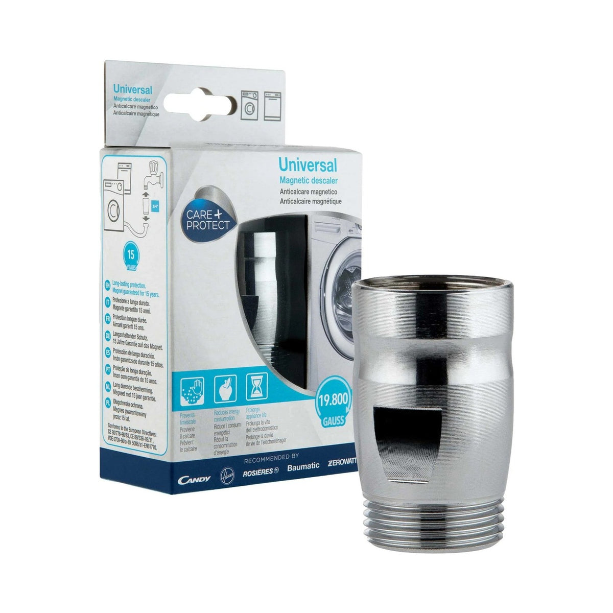 Care + Protect Magnetic Descaler for Anti-Limescale 