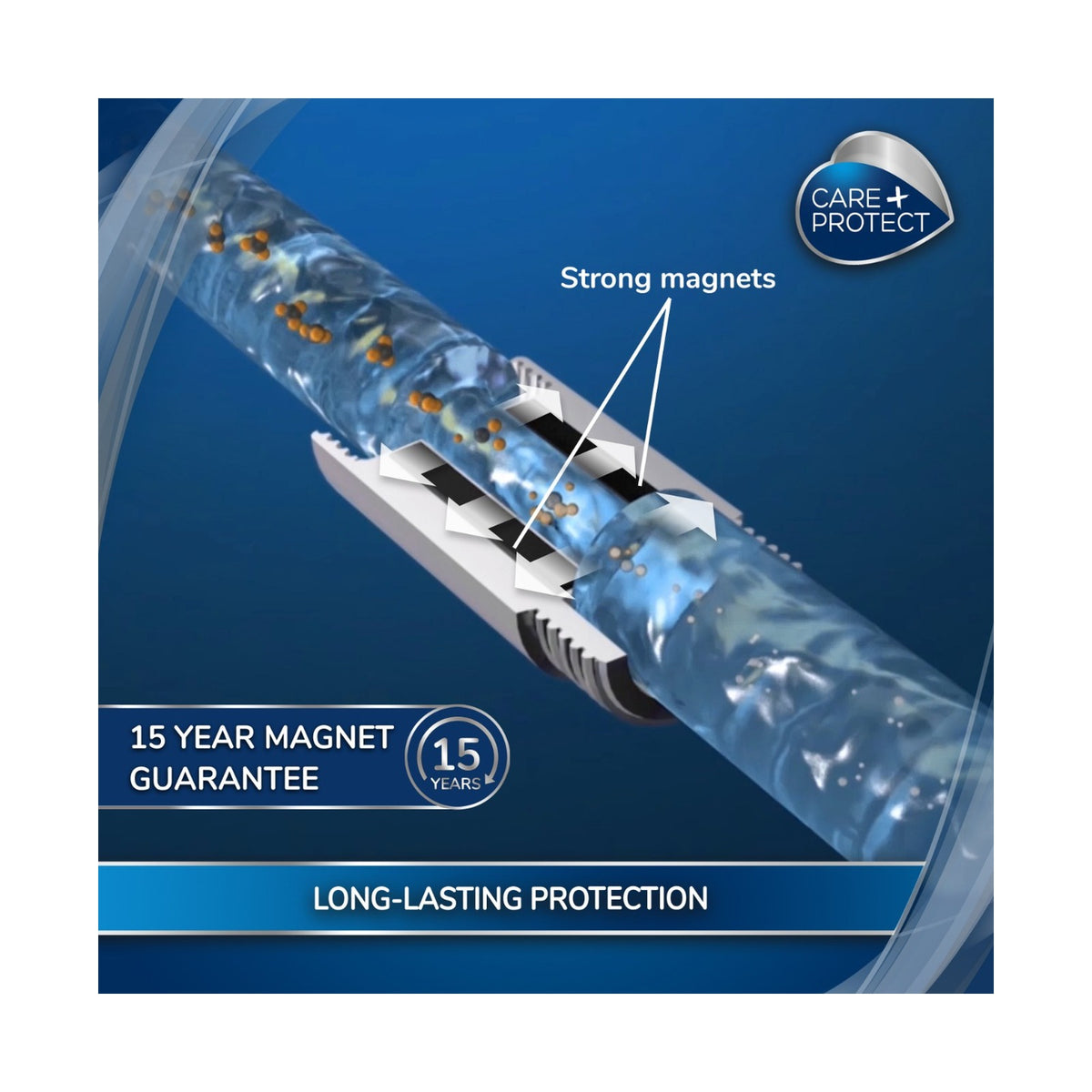 Care + Protect Magnetic Descaler for Anti-Limescale 