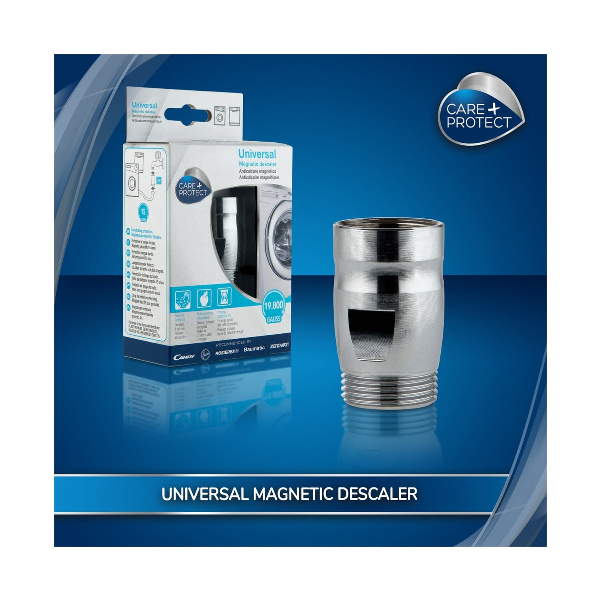 Care + Protect Magnetic Descaler for Anti-Limescale 