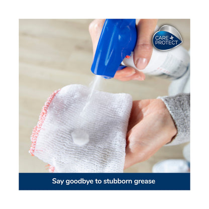 Care + Protect Stainless Steel Cleaning Spray (500ml) Degreaser for stainless steel surfaces & hoods