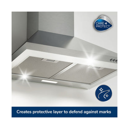 Care + Protect Stainless Steel Cleaning Spray (500ml) Degreaser for stainless steel surfaces & hoods