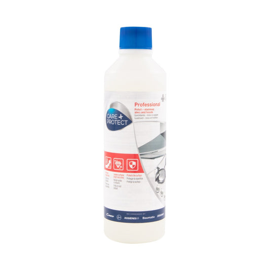Care + Protect Stainless Steel Polish Cream (500ml) Universal for stainless steel surfaces & removes fingerprints