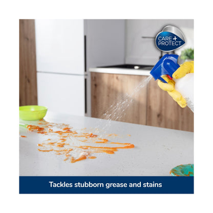 Care + Protect Multi Surface Degreaser Spray (500ml) Sanitize, degreases and removes difficult stains