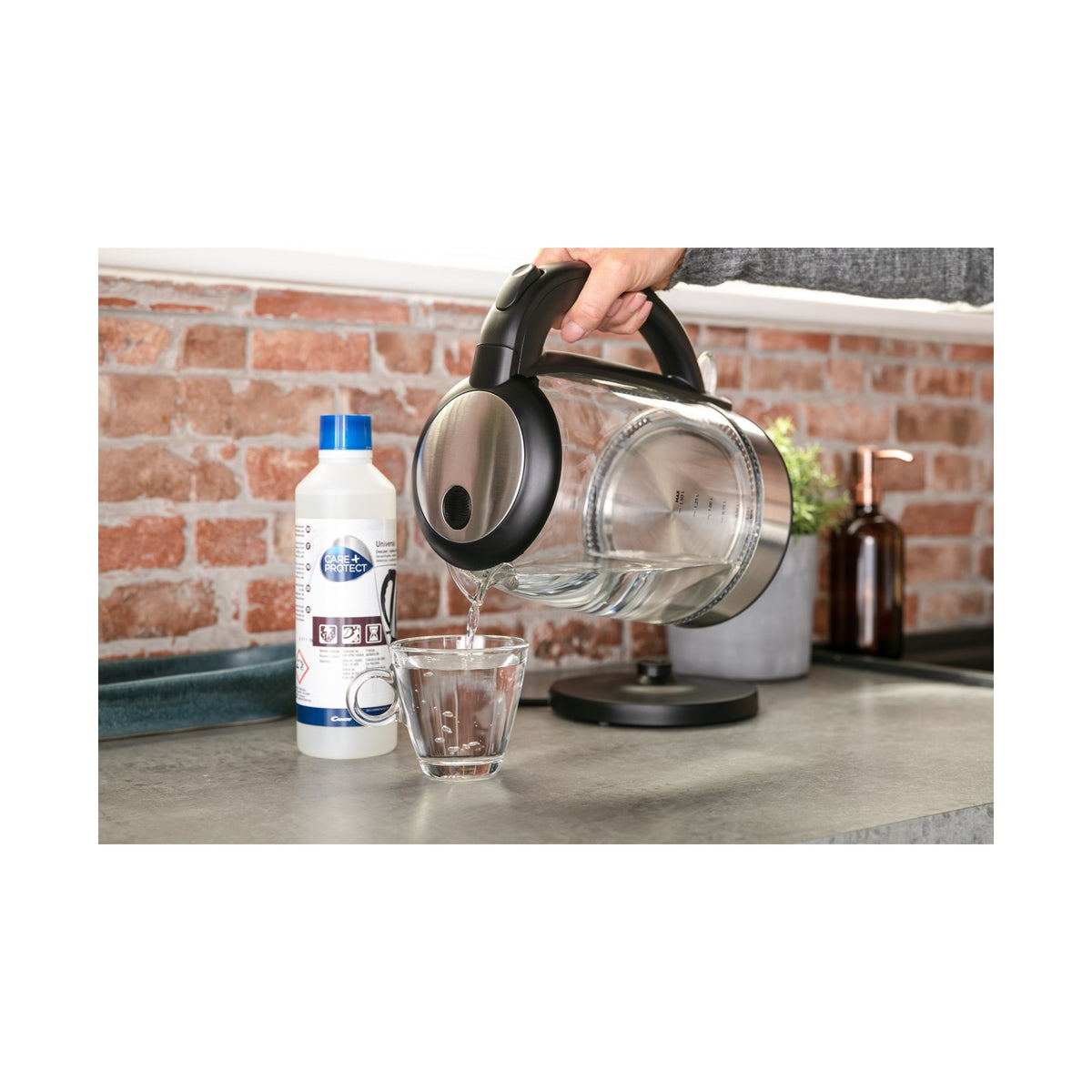 Care + Protect Liquid Descaler for Coffee Machines & Kettles (500ml)