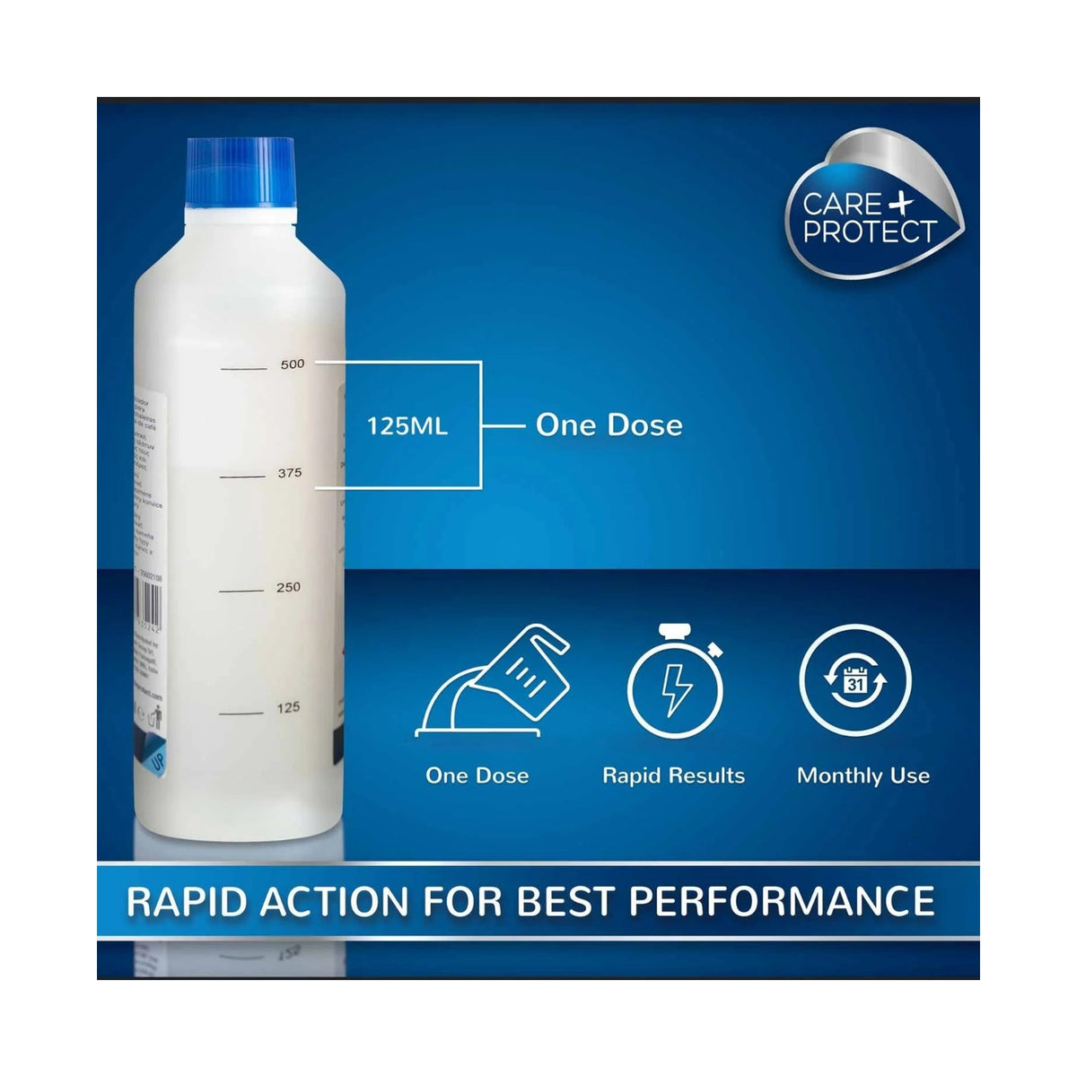 Care + Protect Liquid Descaler for Coffee Machines & Kettles (500ml)