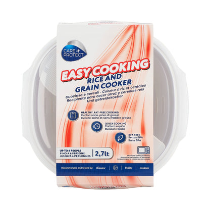 Care + Protect Microwave Rice & Cereal Cooker
