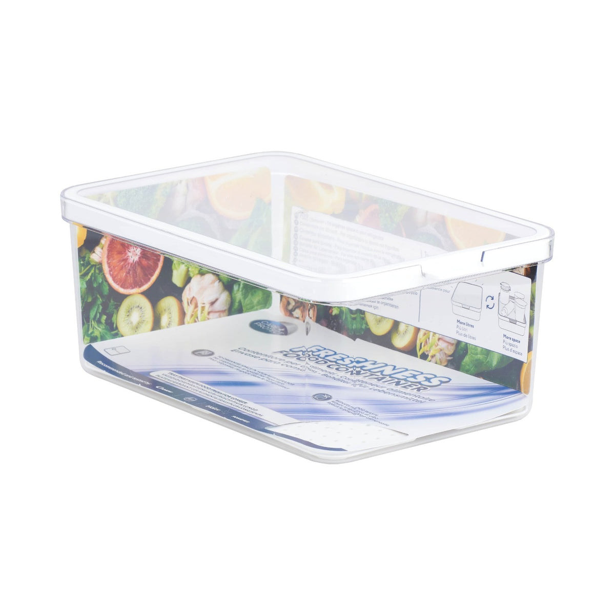Care + Protect 4,65L Food Container & Fridge Organizer