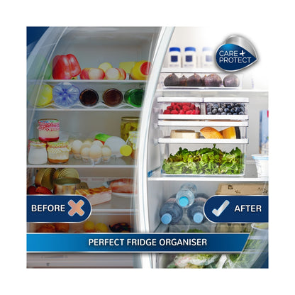 Care + Protect 4,65L Food Container & Fridge Organizer