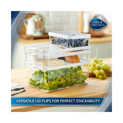 Care + Protect 4,65L Food Container & Fridge Organizer