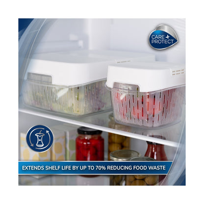 Care + Protect 1,6L Food Container & Fridge Organizer 
