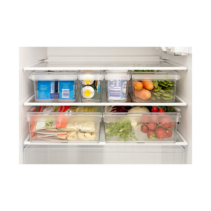 Care + Protect Transparent Fridge Organizer Kit (3 Sizes) 1.6L, 3.1L & 5.0L