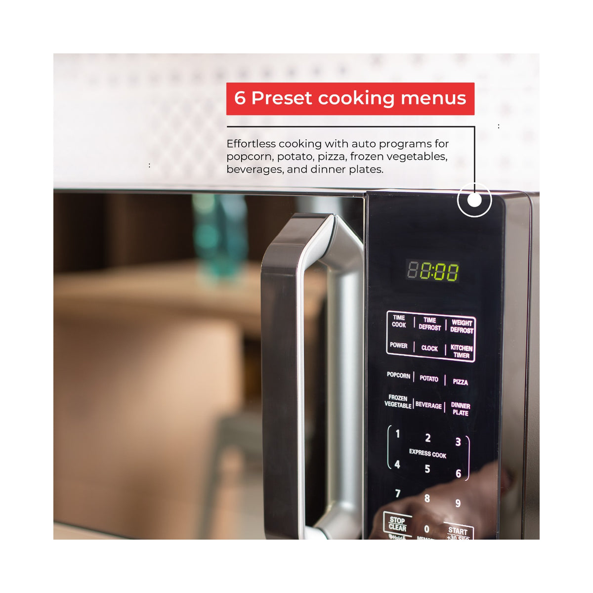Russell Hobbs Black Mirror 36L Microwave RHEM36L