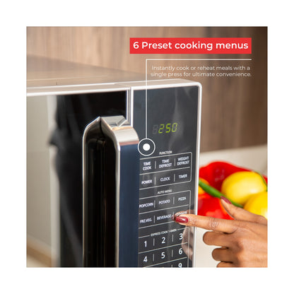 Russell Hobbs Electronic Silver 45L Microwave RHEM45L 