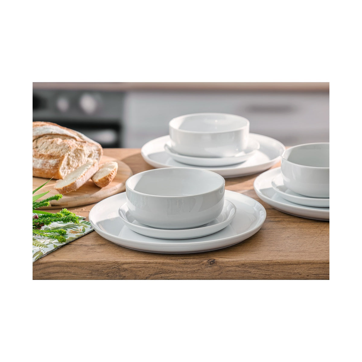 Russell Hobbs Classic Serenity Dinnerware 12pcs Set