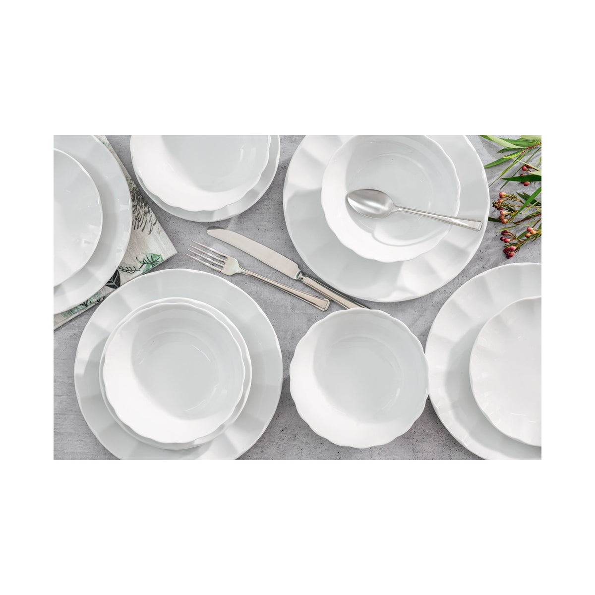 Russell Hobbs Elevare Dinnerware 12pcs Set RHEDW12