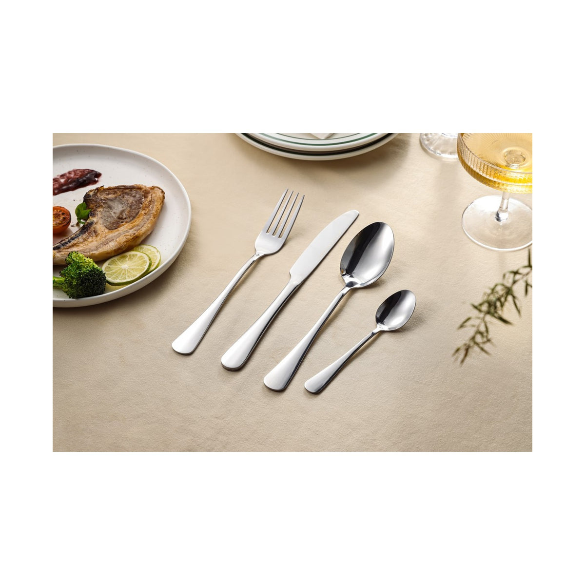 Salton Stainless Steel Cutlery 16pc SSC16
