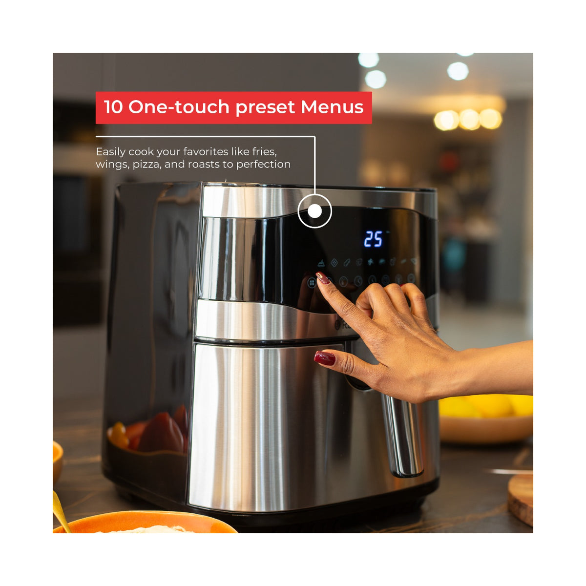 Russell Hobbs 9L Digital Air Fryer SS RHAF09S 