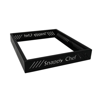 Snappy Chef 1-plate Steel Frame in Black SSBF001