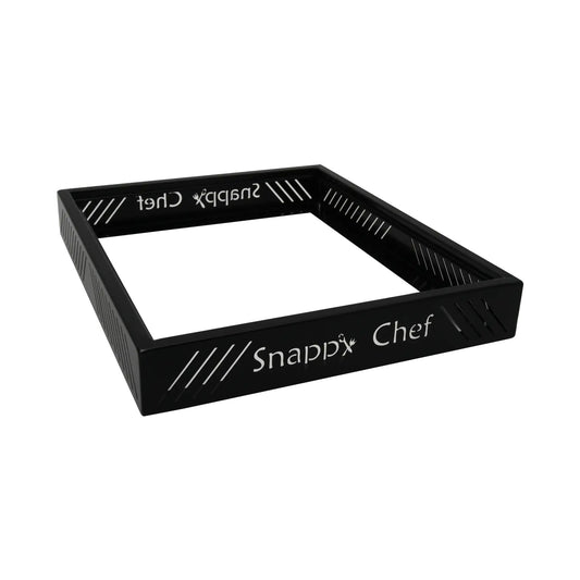 Snappy Chef 1-plate Steel Frame in Black SSBF001