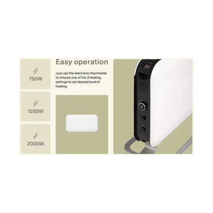 Mill 2000W Instant LED Portable Heater  SG2000LED